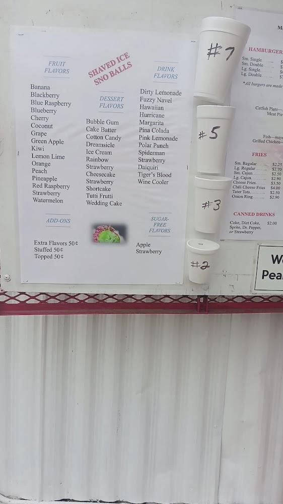 Marie's Old Fashioned Hmburgrs Menu image 1